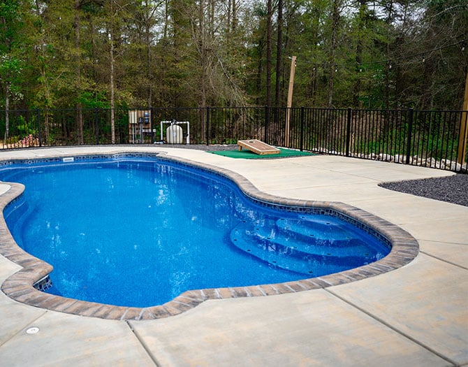 Comparison of fiberglass pools vs. other pool types (aspect 6)
